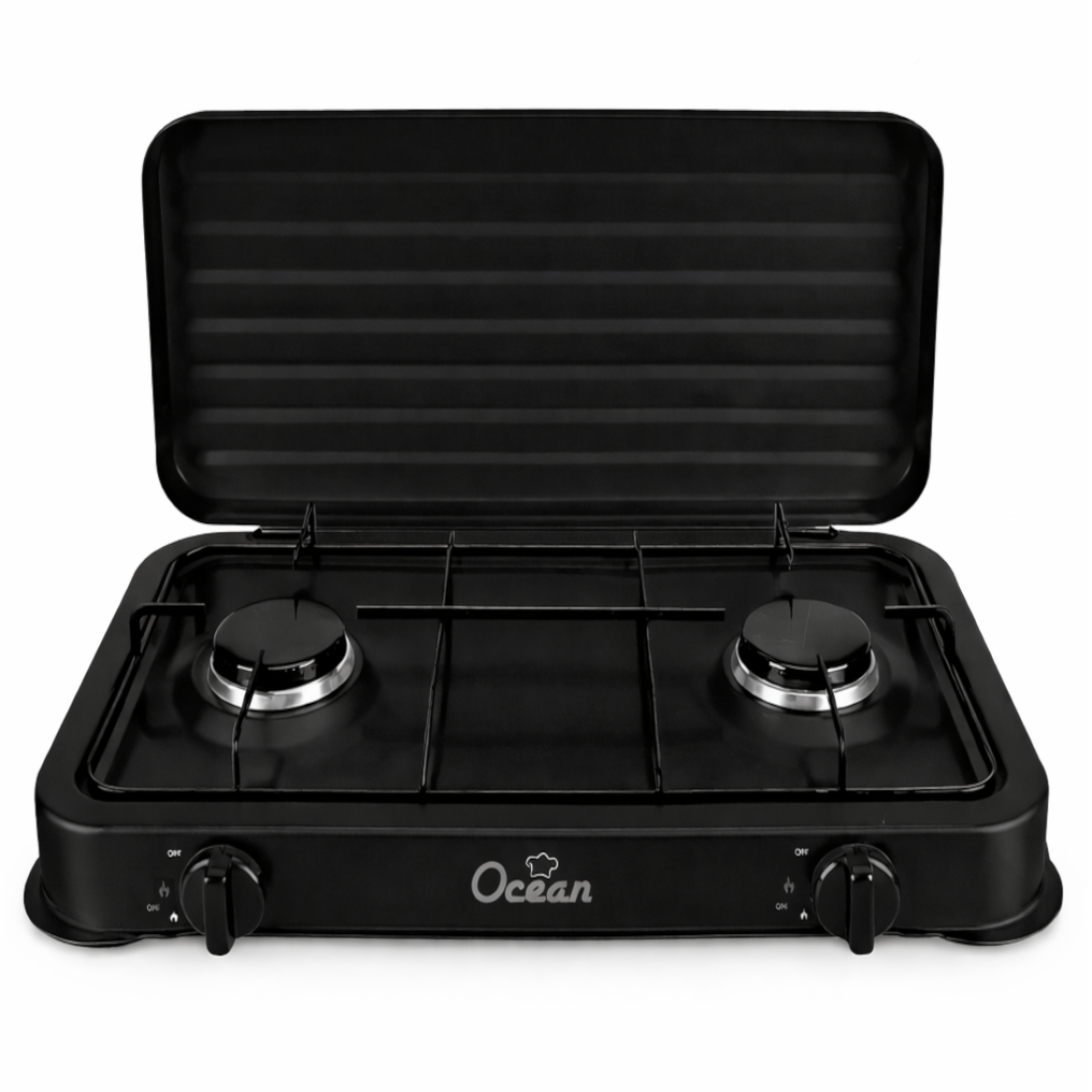 Aragaz 2 ochiuri, negru