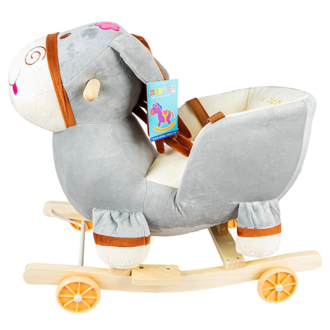 BALANSOAR CU ROTI FIGURINA DIN PLUS MAGARUS