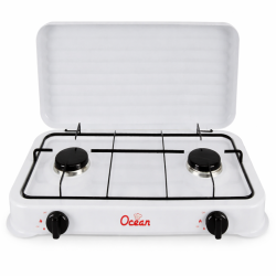 Aragaz 2 ochiuri, alb