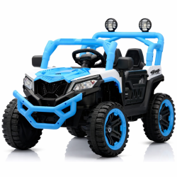 Masinuta electrica copii RDB-BLK-219, 3-8 ani, MP3 Player, 100x60x70cm, Albastra
