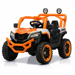 Masinuta electrica copii RDB-BLK-219, 3-8 ani, MP3 Player, 100x60x70cm, Portocalie