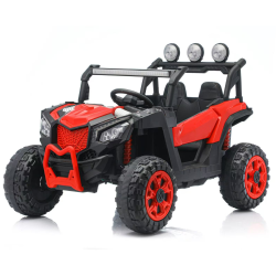 Masinuta electrica copii RDB-FT-906, 3-8 ani, MP3 Player, 120x80x70cm, Rosie